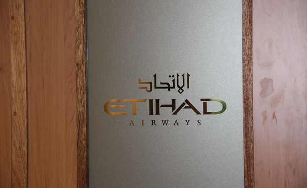 Logo Etihad Airways uitgesneden